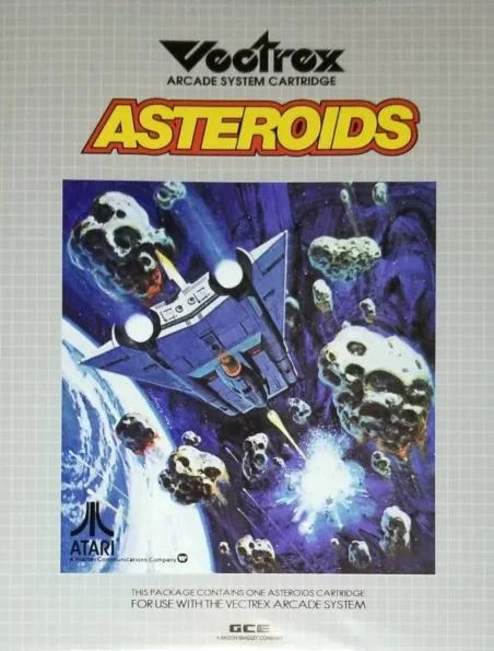 Asteroids box art