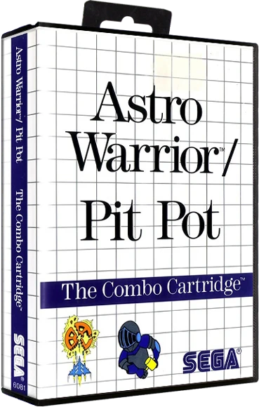 Astro Warrior / Pit Pot box art