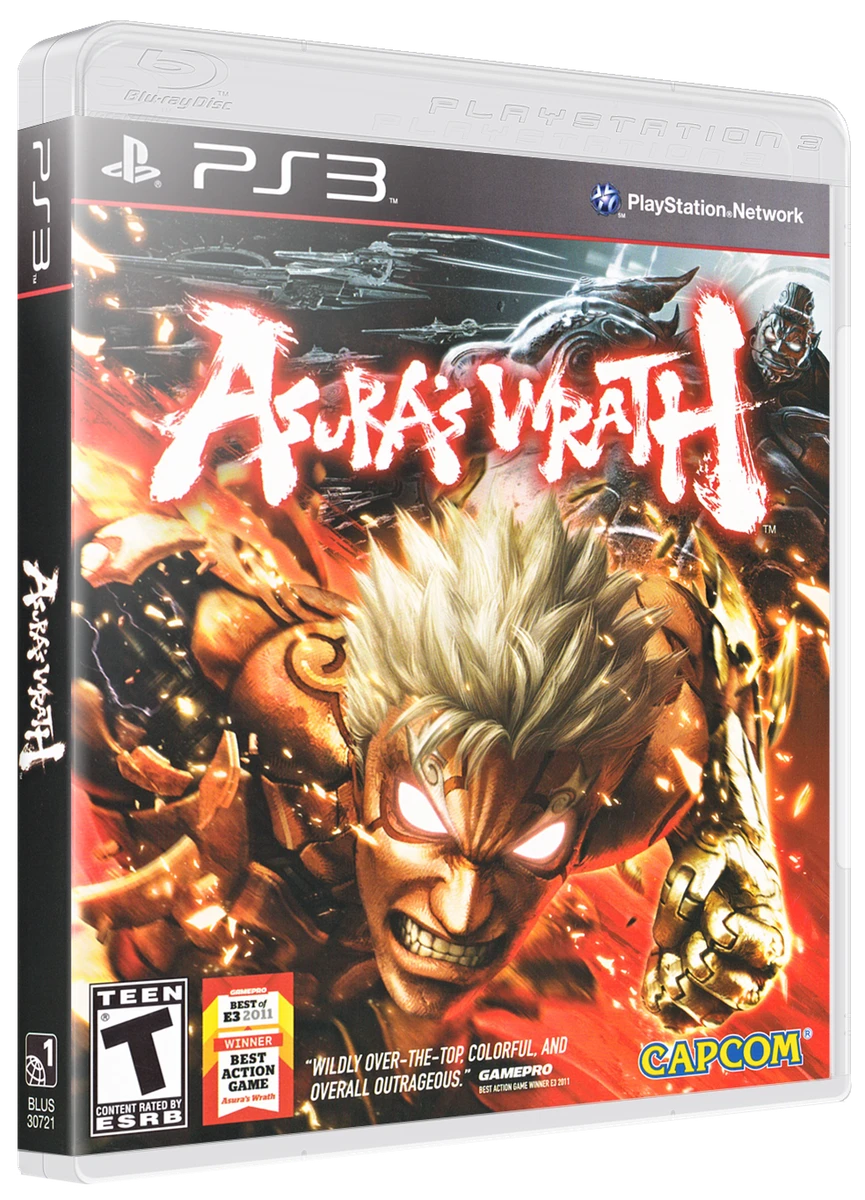 Asura's Wrath box art