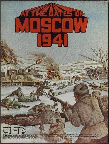 At the Gates of Moscow 1941 box art
