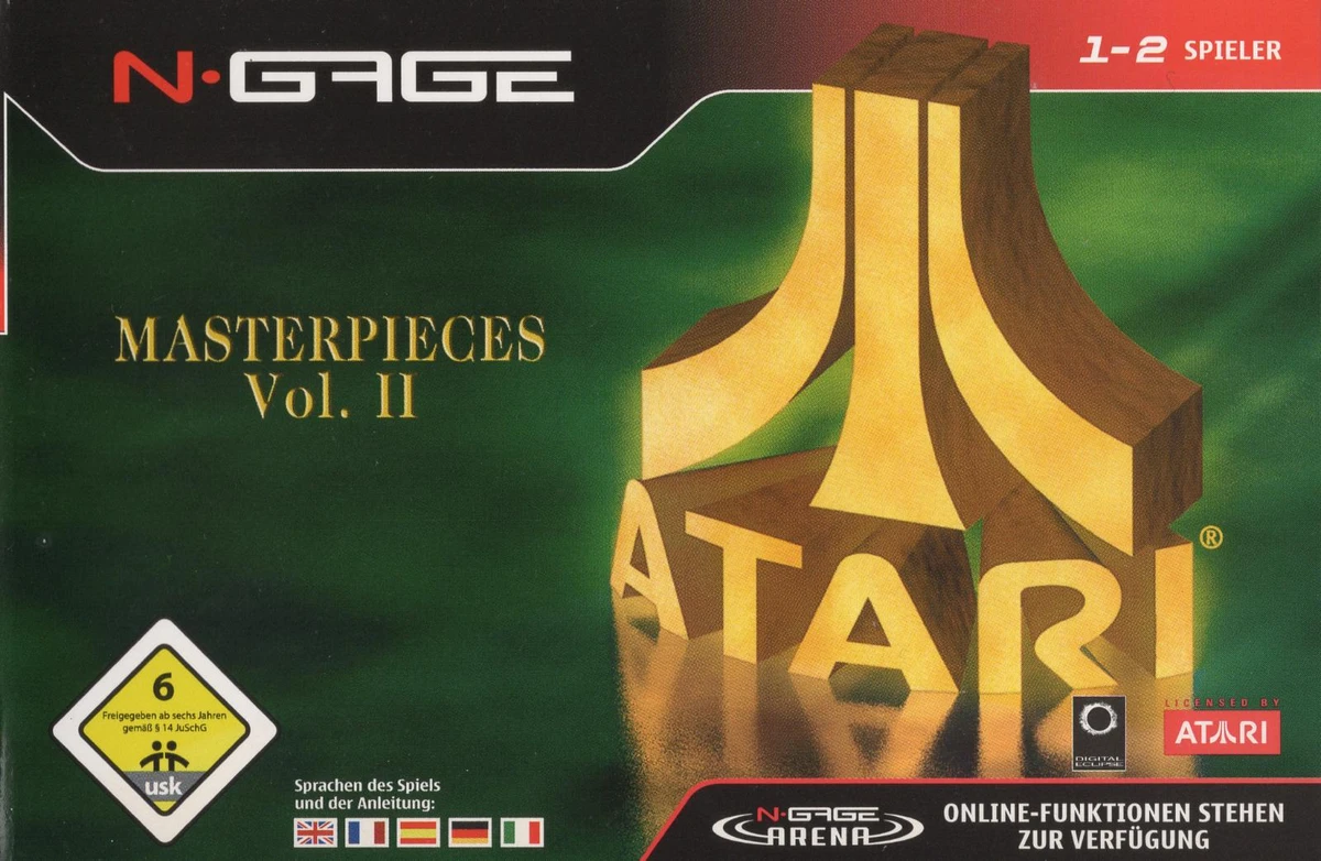 Atari Masterpieces Vol. 2 box art