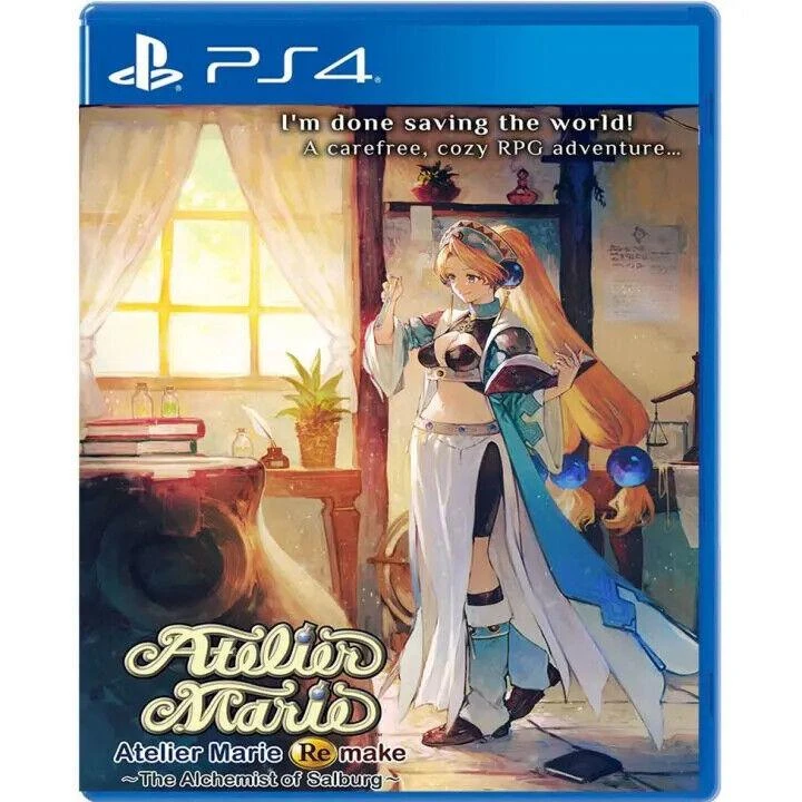 Atelier Marie Remake: The Alchemist of Salburg box art