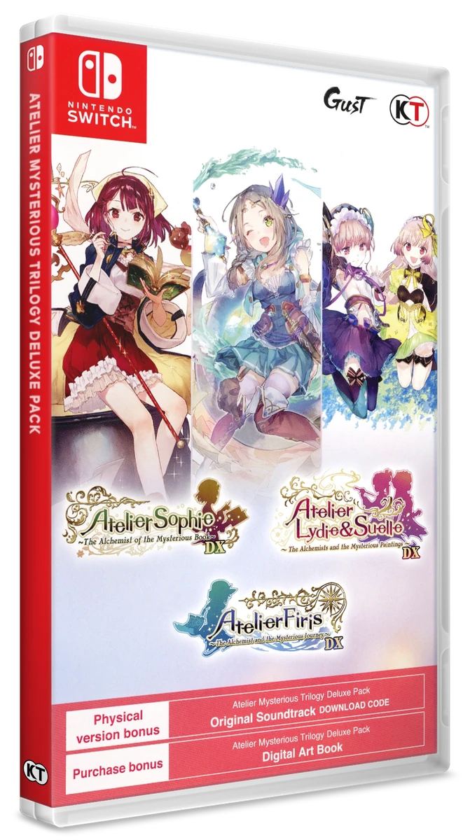 Atelier Mysterious Trilogy Deluxe Pack box art