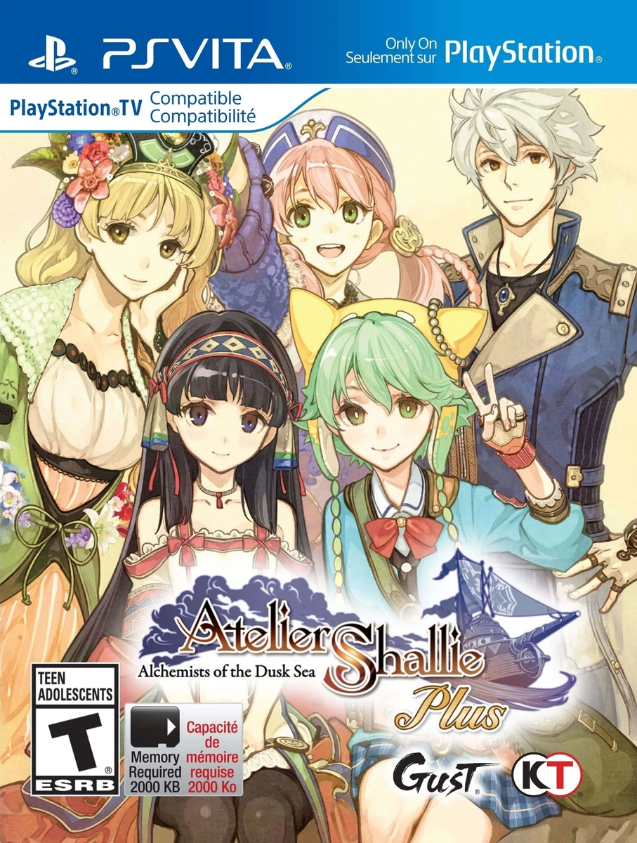 Atelier Shallie Plus: Alchemists of the Dusk Sea [Limited Edition] box art