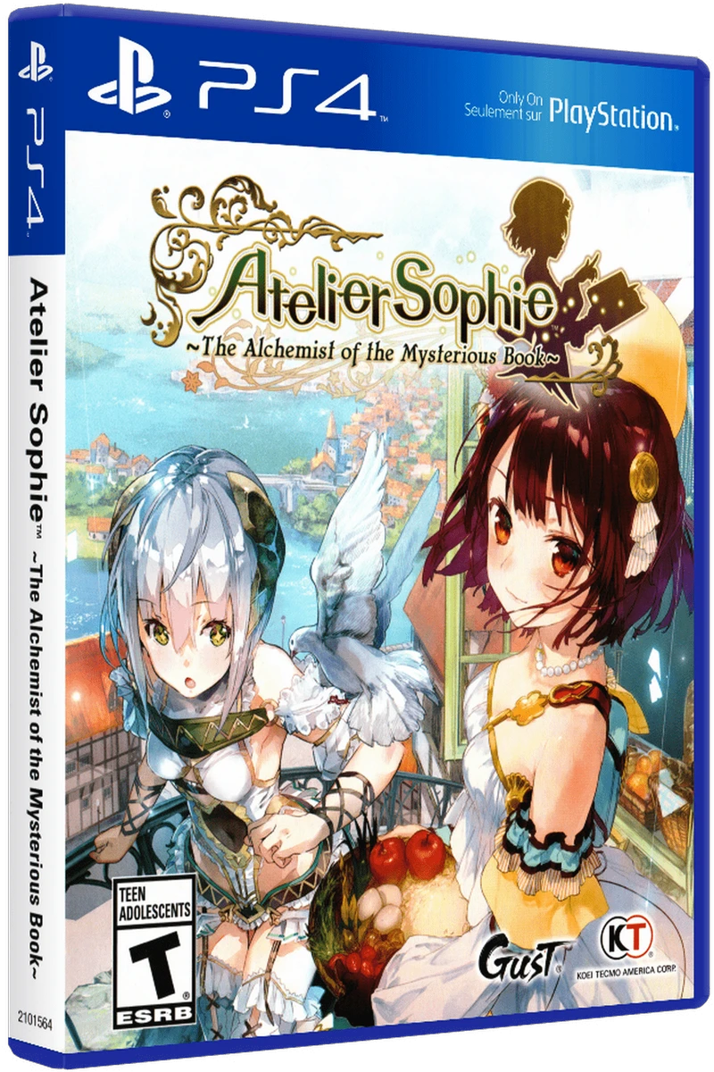 Atelier Sophie: The Alchemist of the Mysterious Book box art