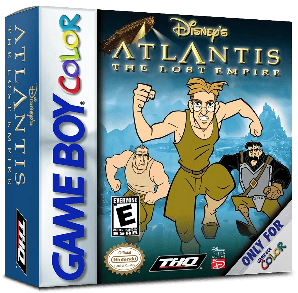 Atlantis The Lost Empire box art