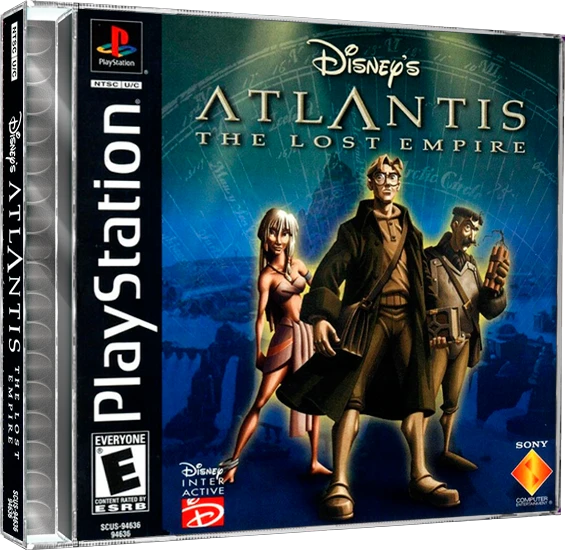 Atlantis The Lost Empire box art
