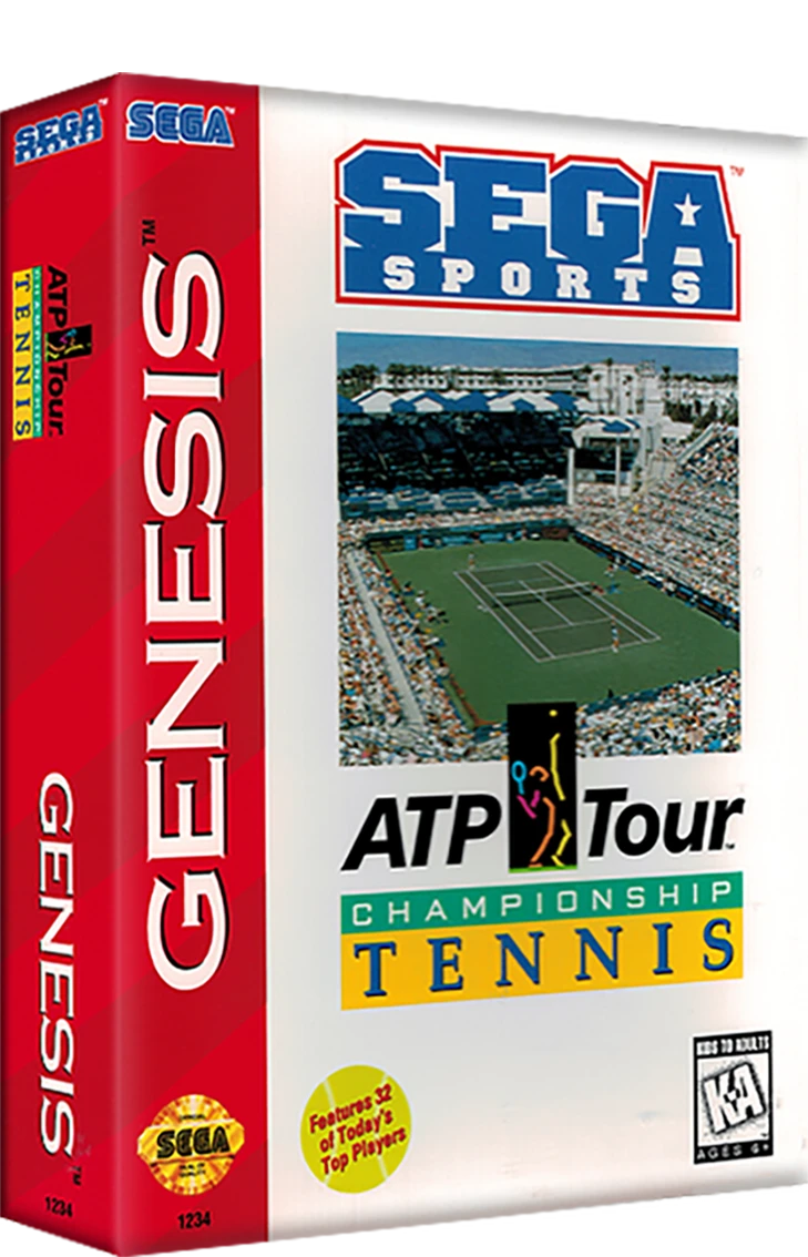 ATP Tour Championship Tennis [Cardboard Box] box art