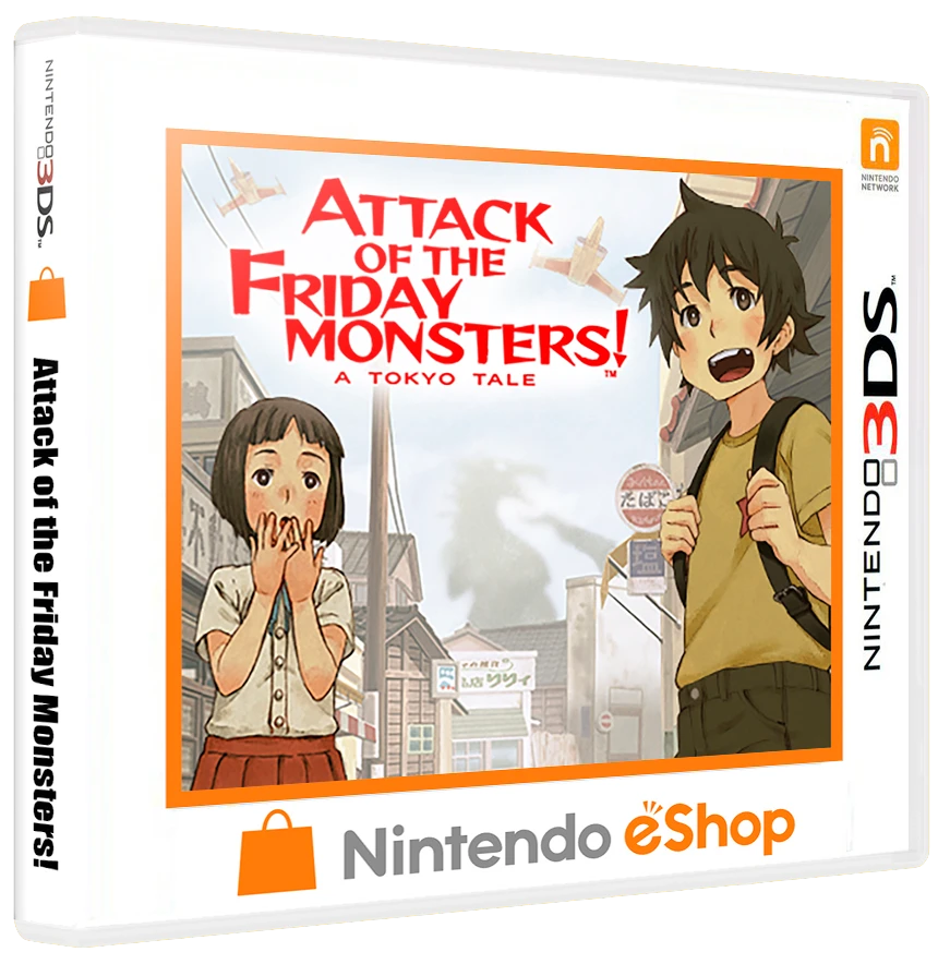 Attack Of The Friday Monsters! A Tokyo Tale box art