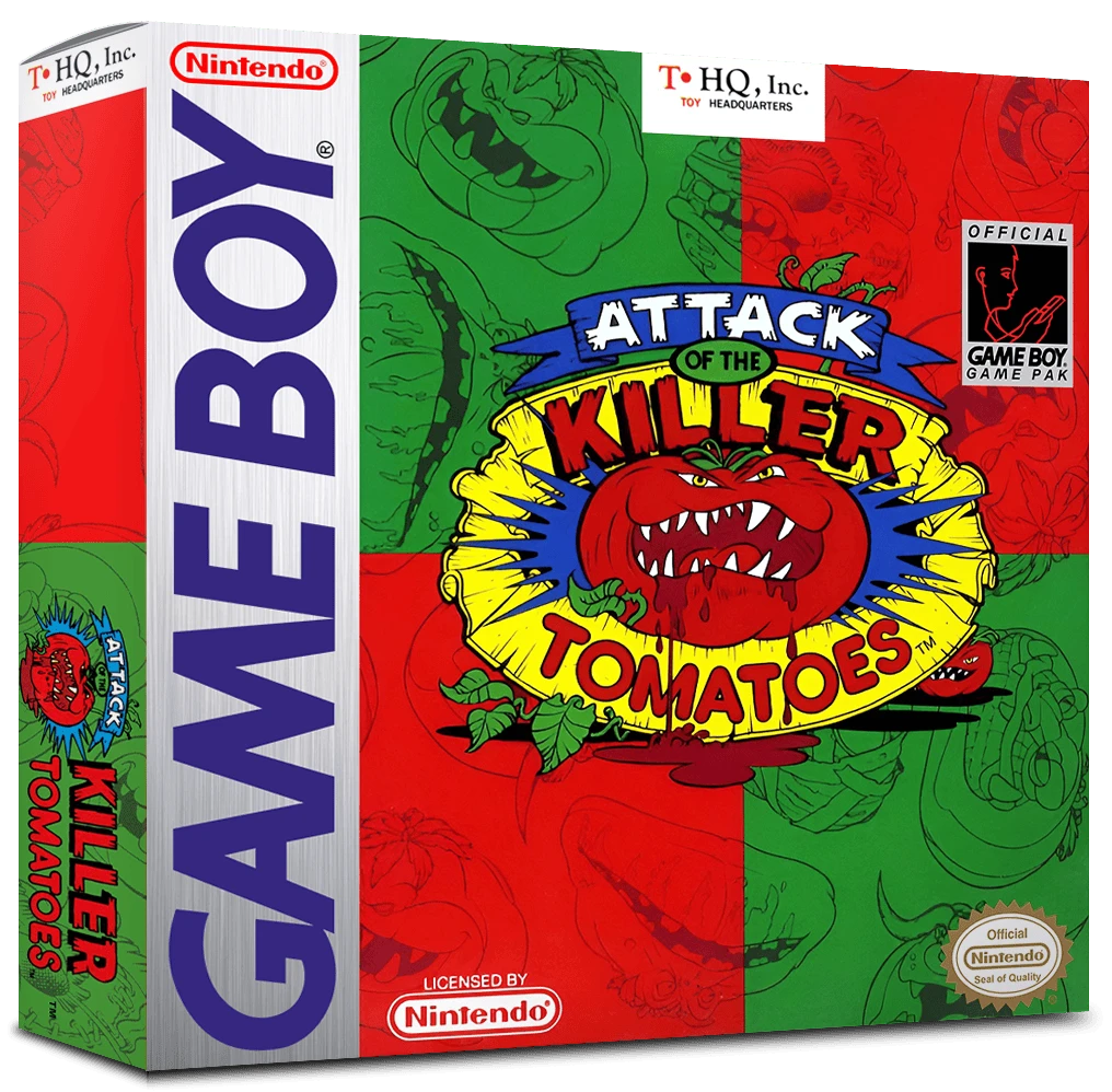 Attack of the Killer Tomatoes box art