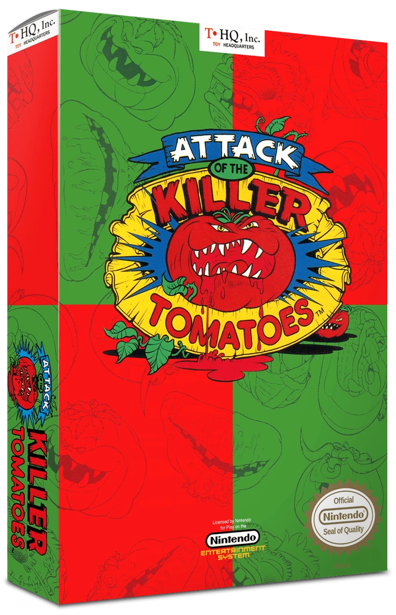 Attack of the Killer Tomatoes box art