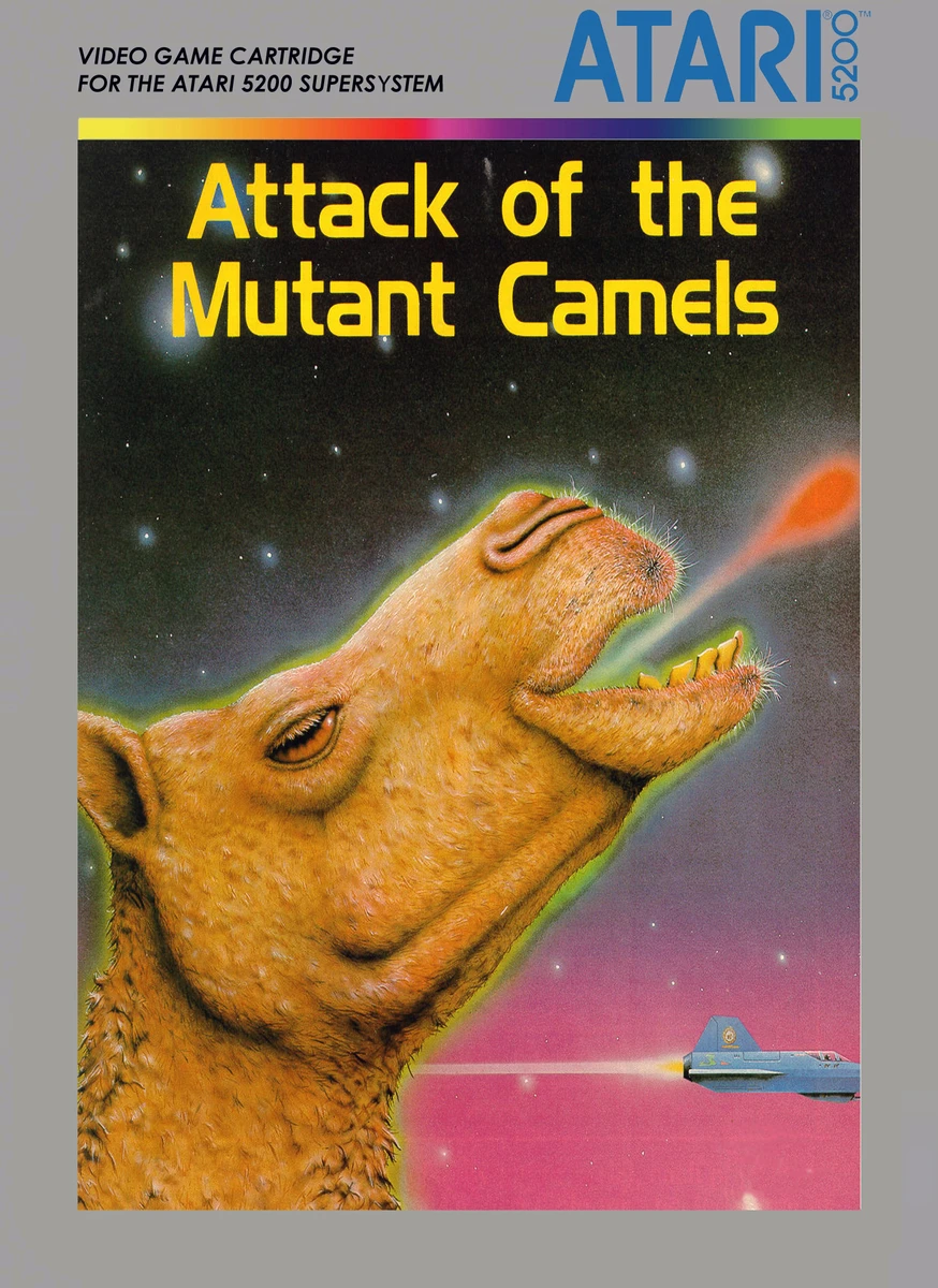 Attack of the Mutant Camels box art