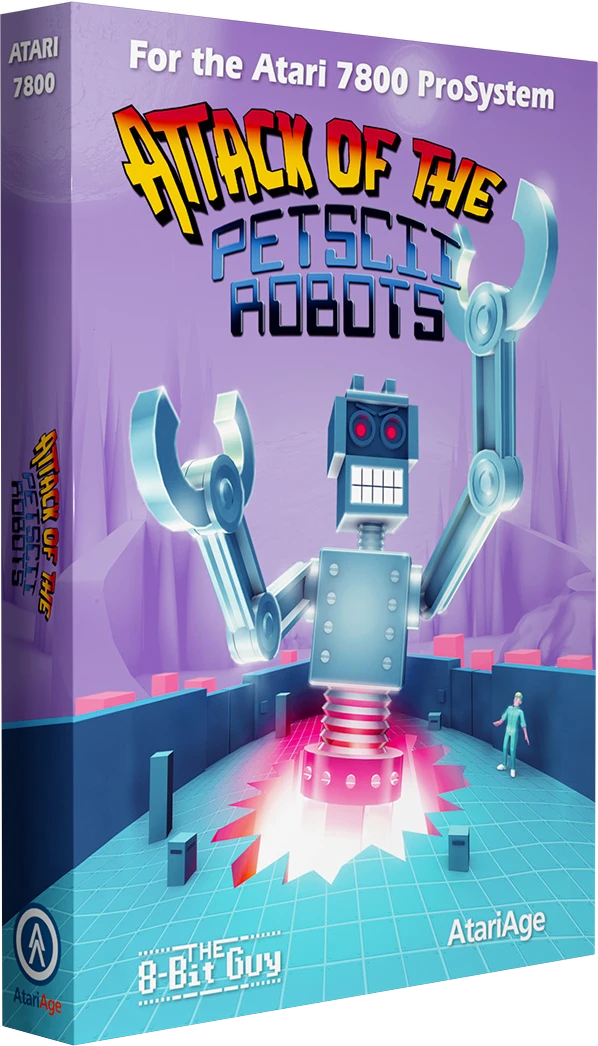 Attack Of The Petscii Robots [Homebrew] box art