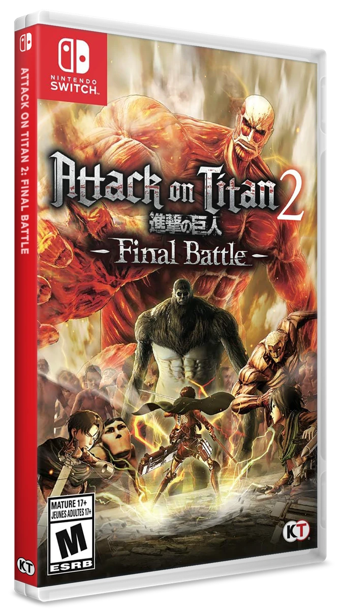 Attack on Titan 2 box art