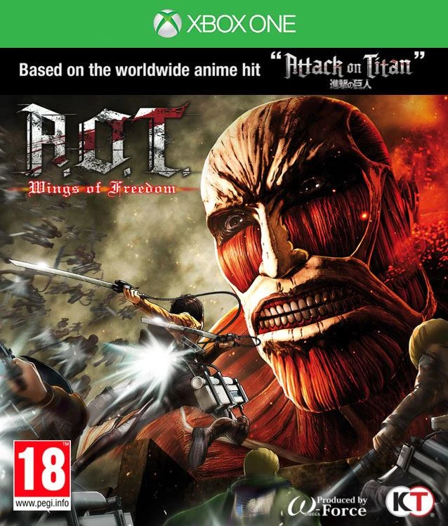 Attack on Titan box art