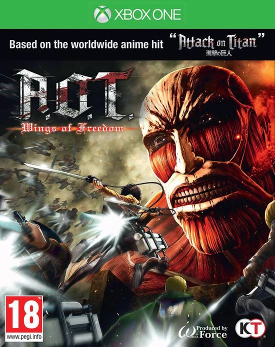 Attack On Titan Wings Of Freedom box art