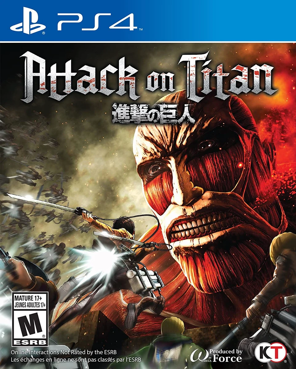 Attack on Titan box art