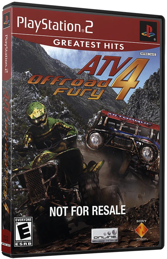 ATV Offroad Fury 4 box art