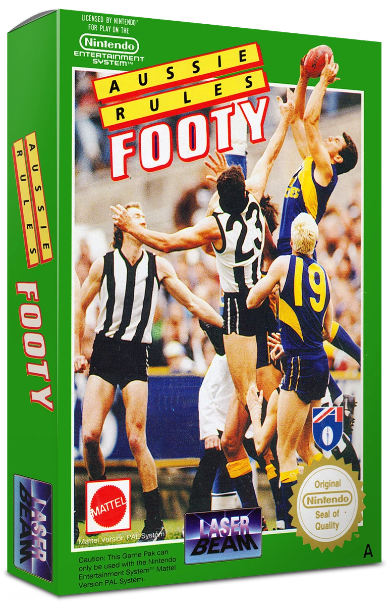 Aussie Rules Footy box art