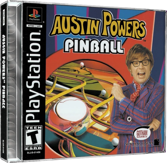 Austin Powers Pinball box art