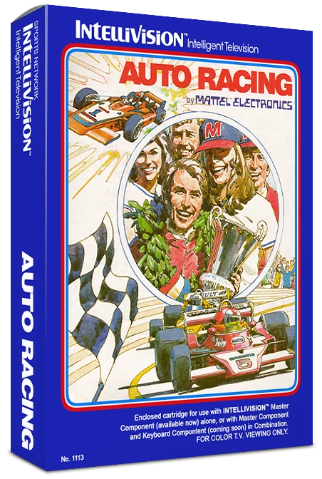 Auto Racing box art