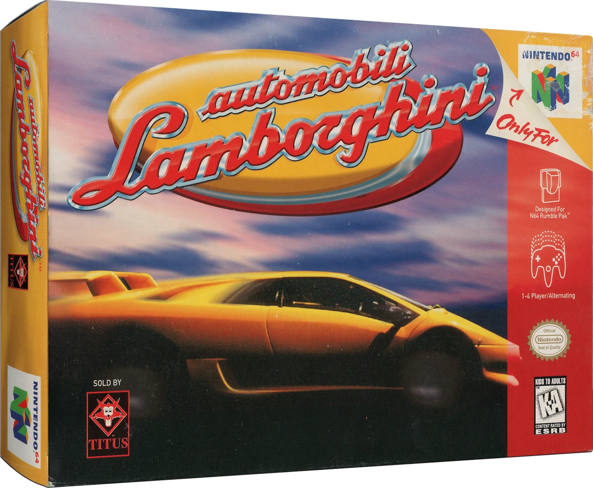 Automobili Lamborghini box art