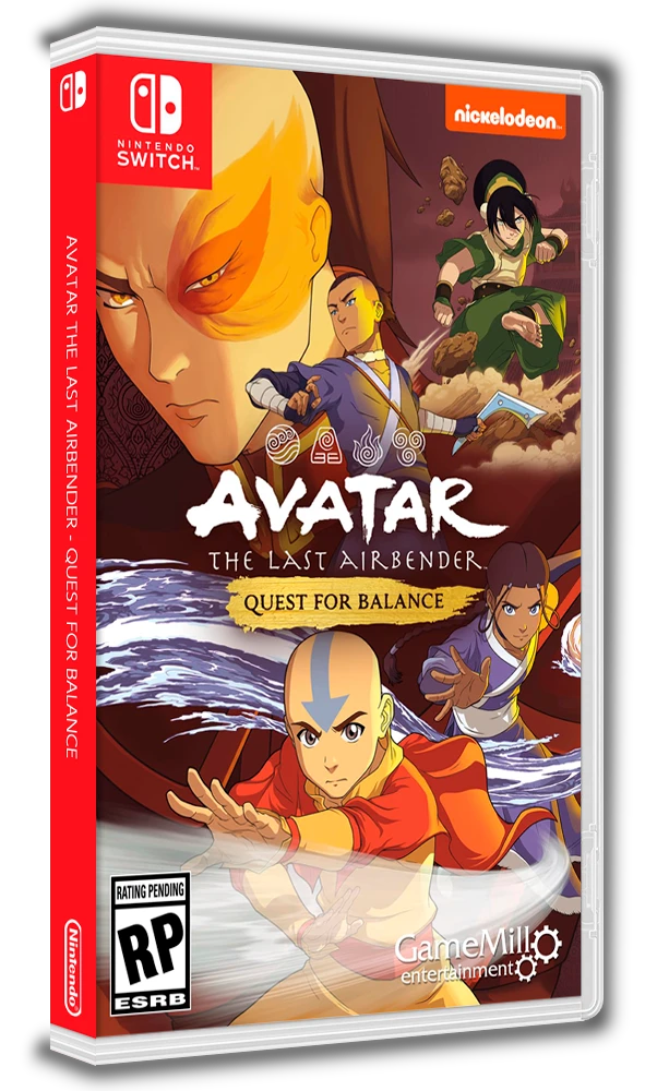 Avatar The Last Airbender: Quest for Balance box art
