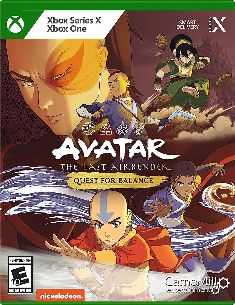 Avatar The Last Airbender: Quest for Balance box art