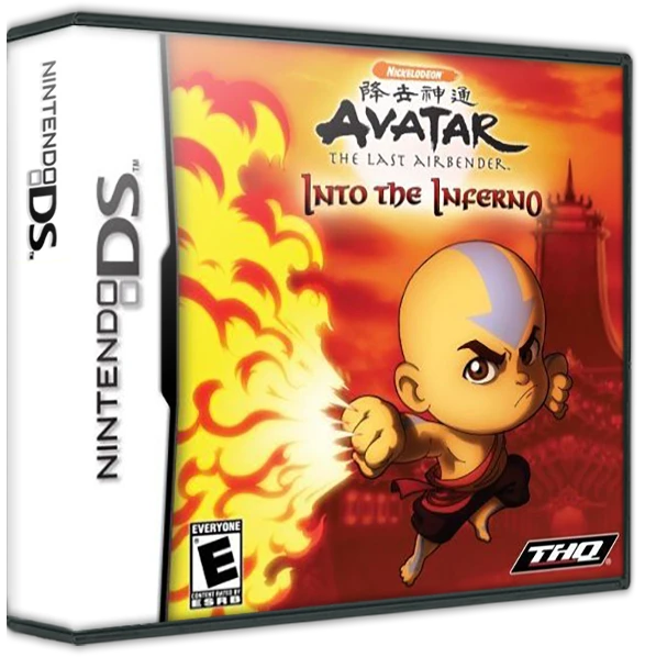 Avatar: The Legend of Aang Into the Inferno box art