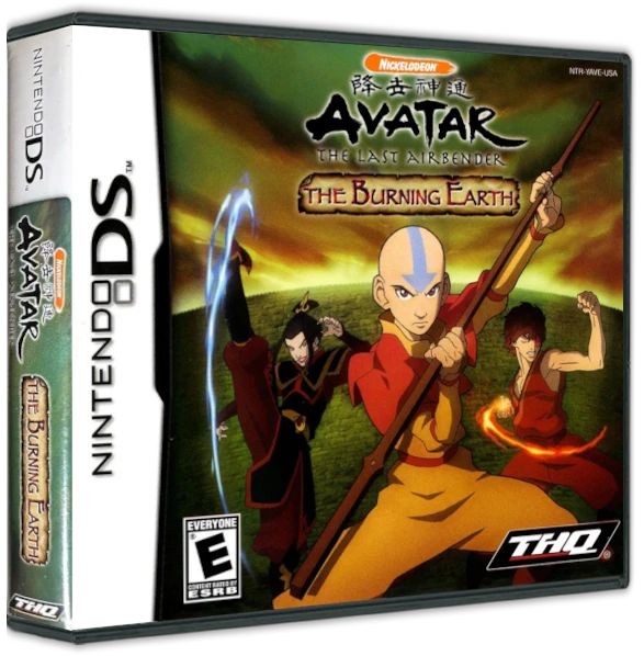 Avatar: The Legend of Aang The Burning Earth box art