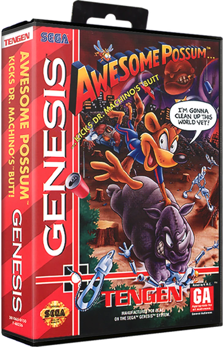 Awesome Possum box art