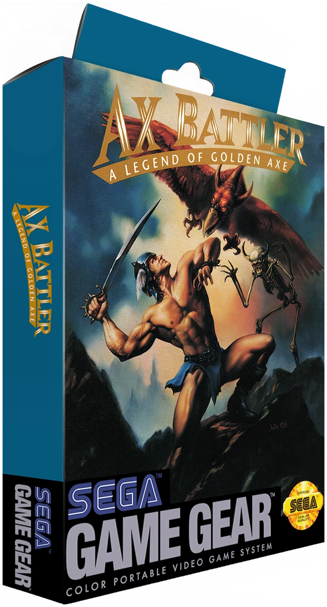 Ax Battler a Legend of Golden Axe box art
