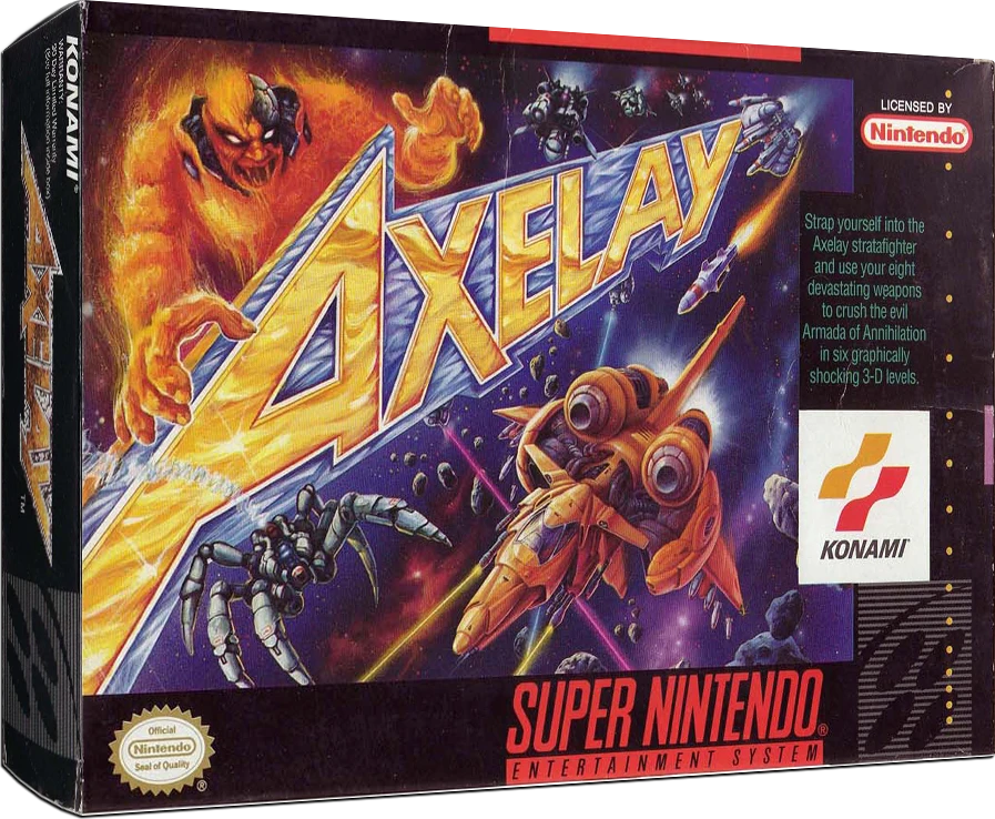 Axelay box art