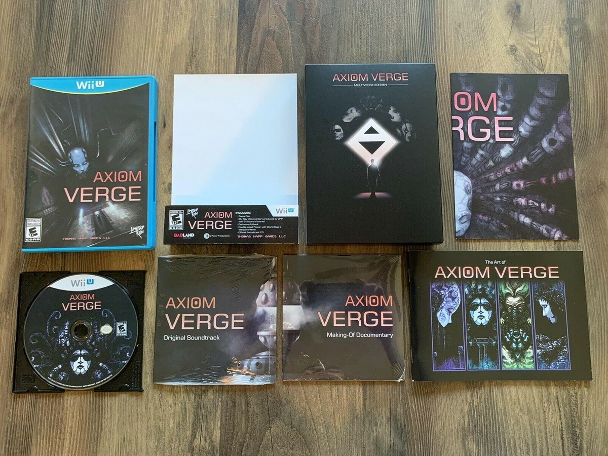 Axiom Verge Multiverse Edition box art