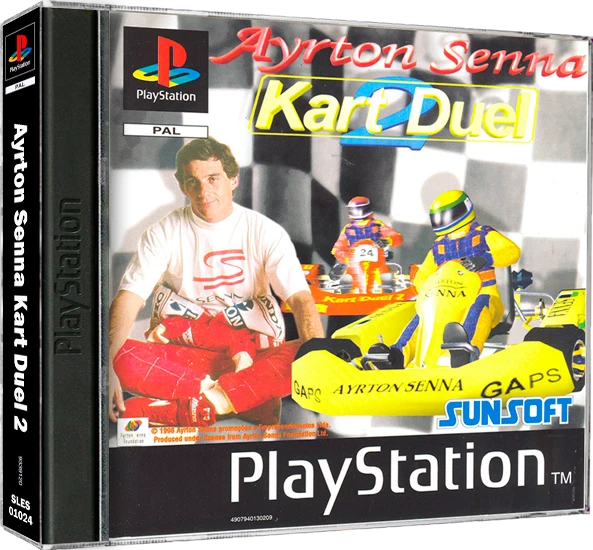 Ayrton Senna Kart Duel 2 box art