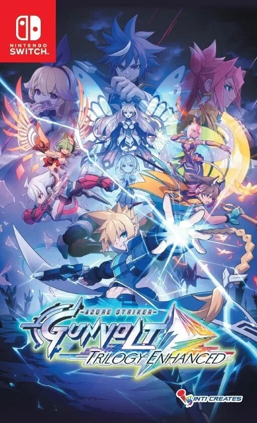 Azure Striker Gunvolt Trilogy Enhanced box art