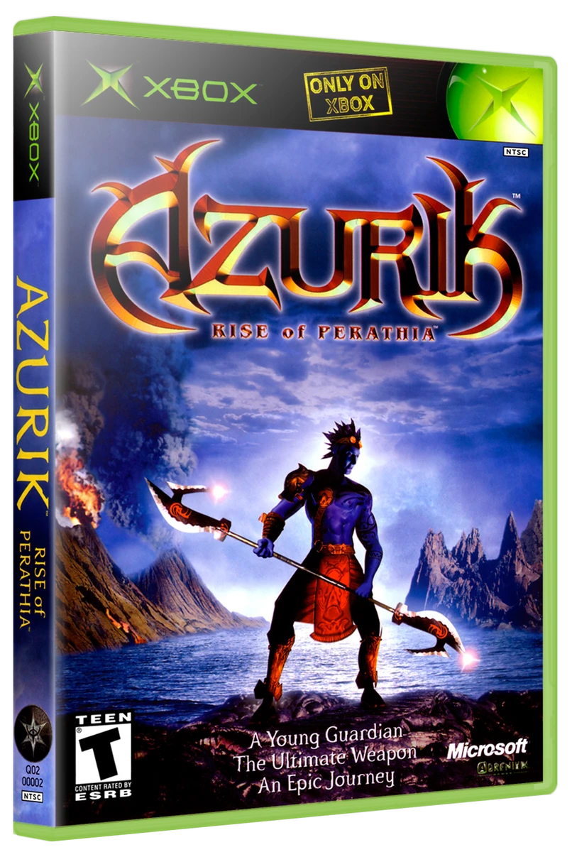 Azurik Rise of Perathia box art
