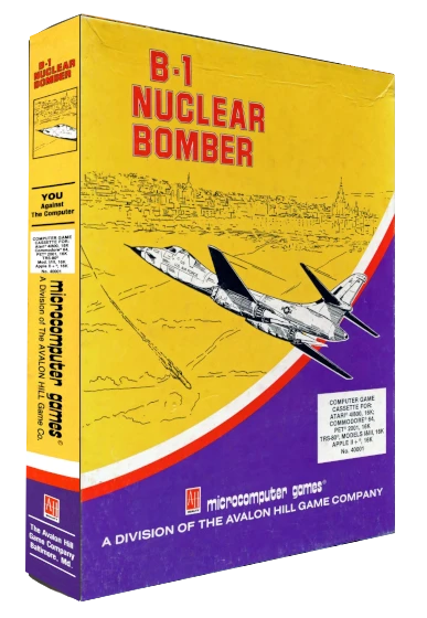 B-1 Nuclear Bomber box art