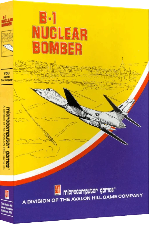 B-1 Nuclear Bomber box art