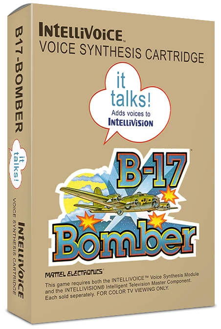 B-17 Bomber box art