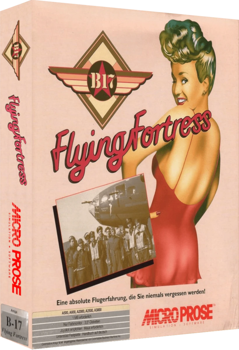 B-17 Flying Fortress box art