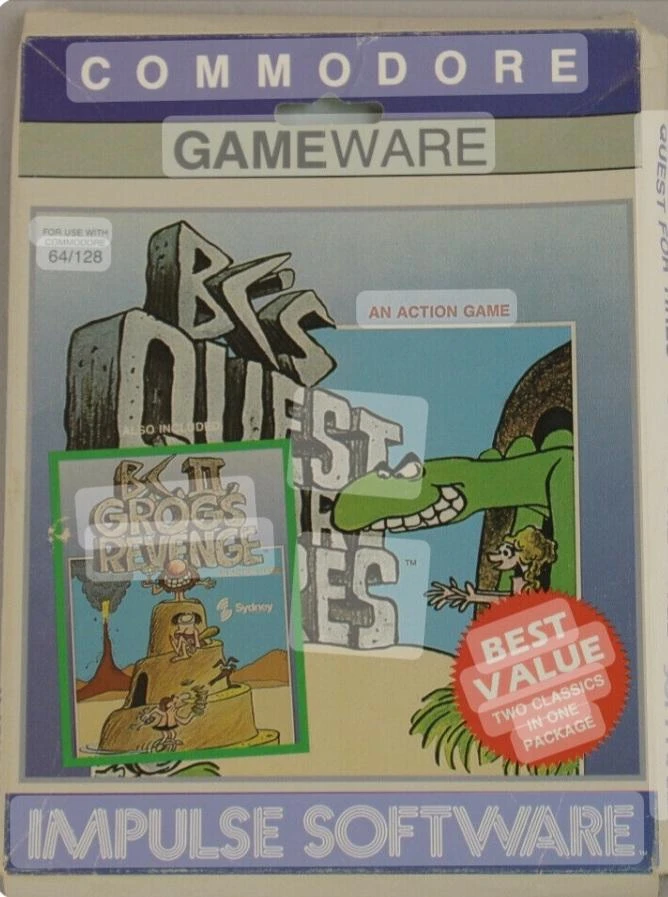B.C.s Quest for Tires & B.C.s II: Grog's Revenge box art