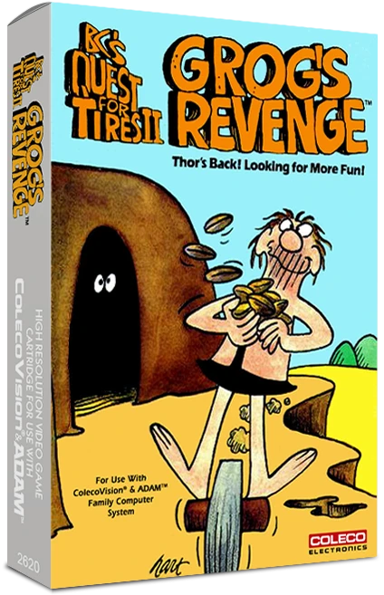 B.C.'s Quest For Tires II: Grog's Revenge box art