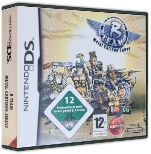 B Team Metal Cartoon Squad box art