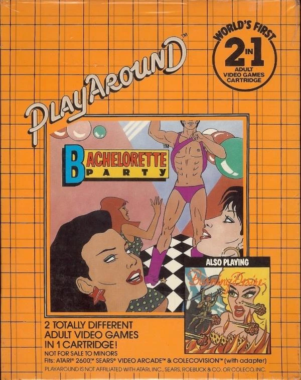 Bachelorette Party/Burning Desire box art