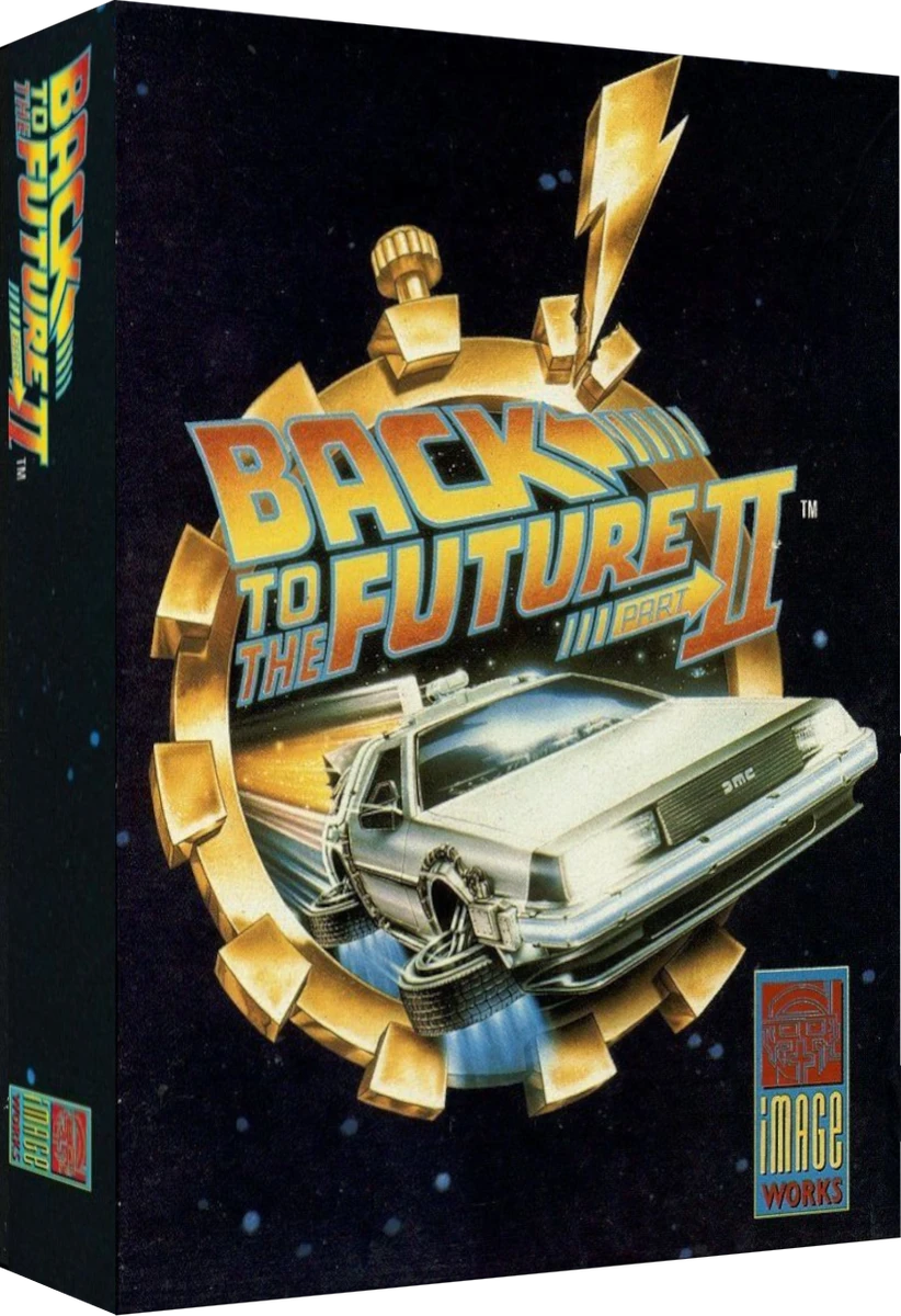 Back to the Future II box art
