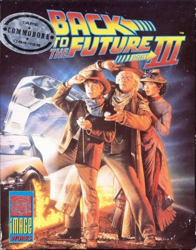 Back to the Future III box art