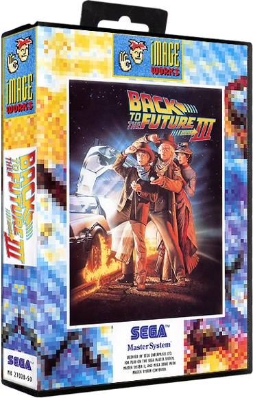 Back to the Future Part III box art