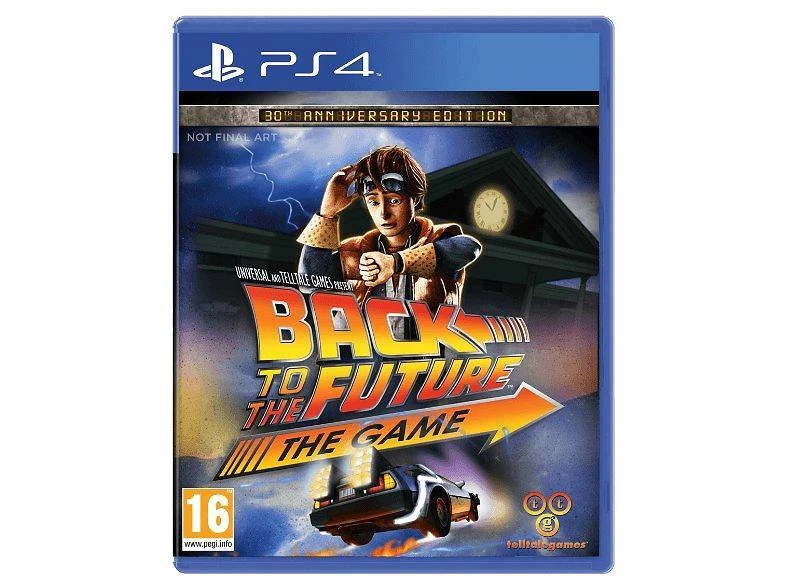 Back To The Future: The Game 30th Anniversary box art