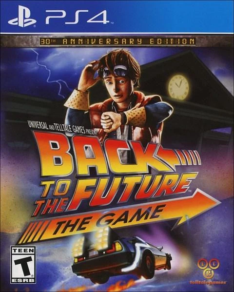 Back to the Future: The Game 30th Anniversary box art